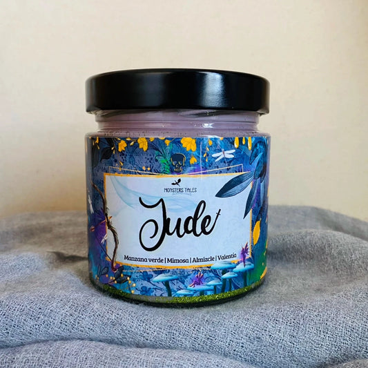Vela “Jude Duarte” El Príncipe Cruel - Monsters Candles ® - Velas Literarias artesanas de soja 100% ecológica