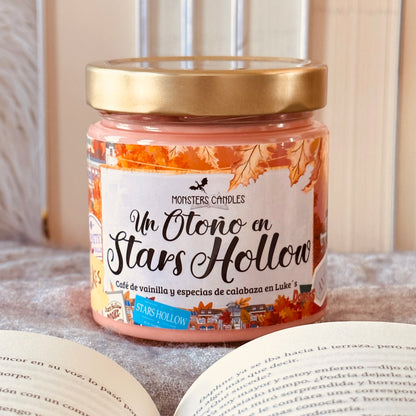 Vela "Stars Hollow" Las Chicas Gilmore - Monsters Candles ® - Velas Literarias artesanas de soja 100% ecológica