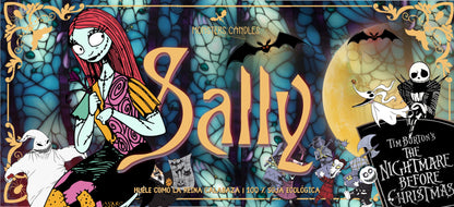 Vela “Sally” Pesadilla antes de Navidad | Monsters Candles ® - Velas Literarias