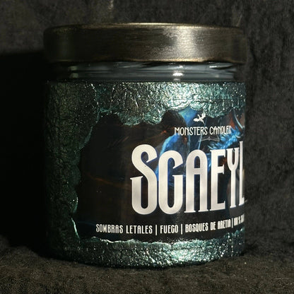 Vela "Sgaeyl" Alas de Sangre/Fourth Wing | Monsters Candles ® - Velas Literarias