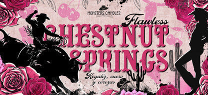 Vela “Chestnut Springs" Flawless de Elsie Silver - VENTA FLASH | Monsters Candles ® - Velas Literarias