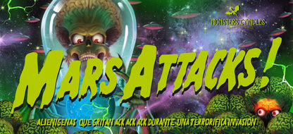 Vela “Mars Attacks!” Tim Burton VENTA FLASH | Monsters Candles ® - Velas Literarias