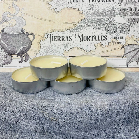 Velas de té - Monsters Candles ® - Velas Literarias artesanas de soja 100% ecológica