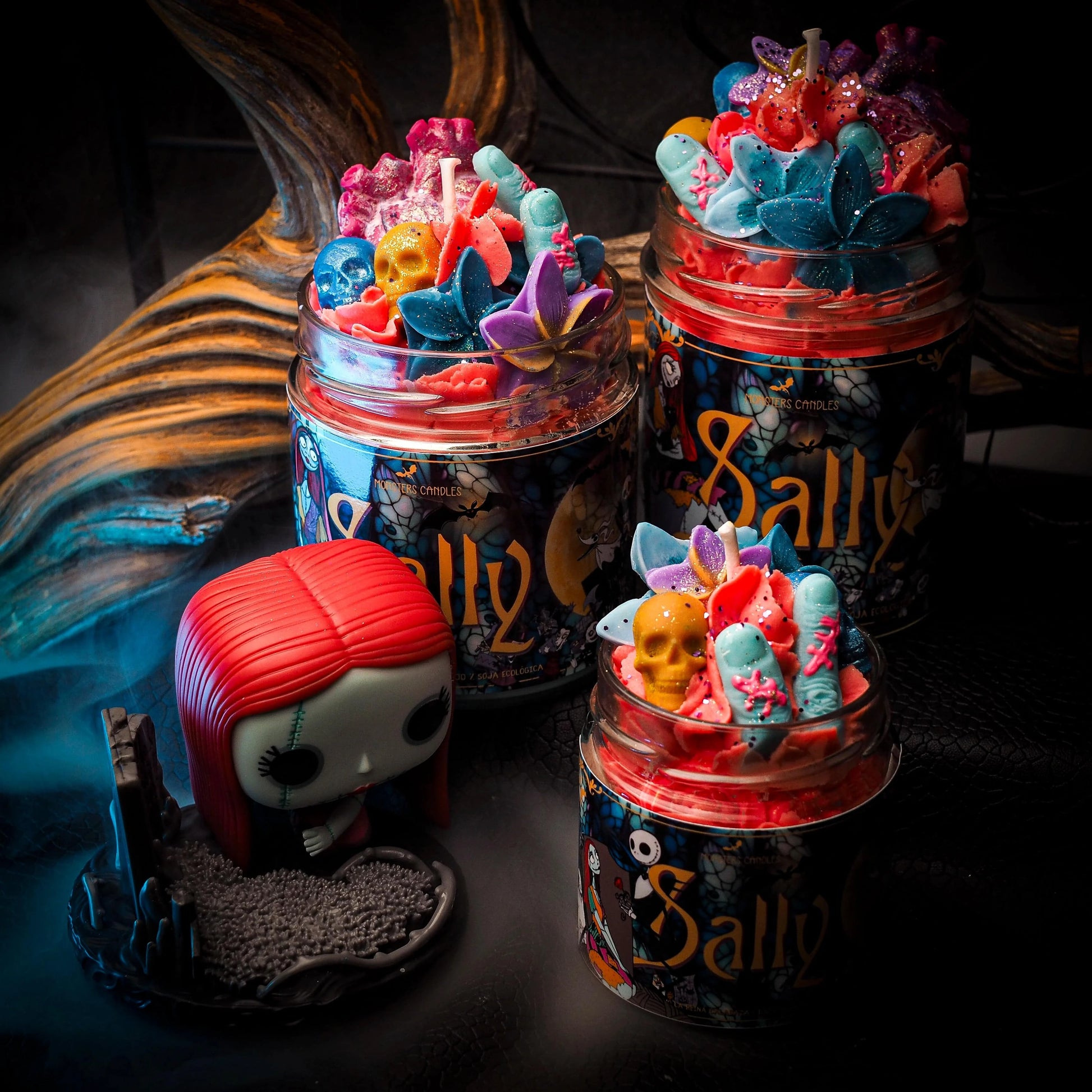 Vela “Sally” Pesadilla antes de Navidad | Monsters Candles ® - Velas Literarias