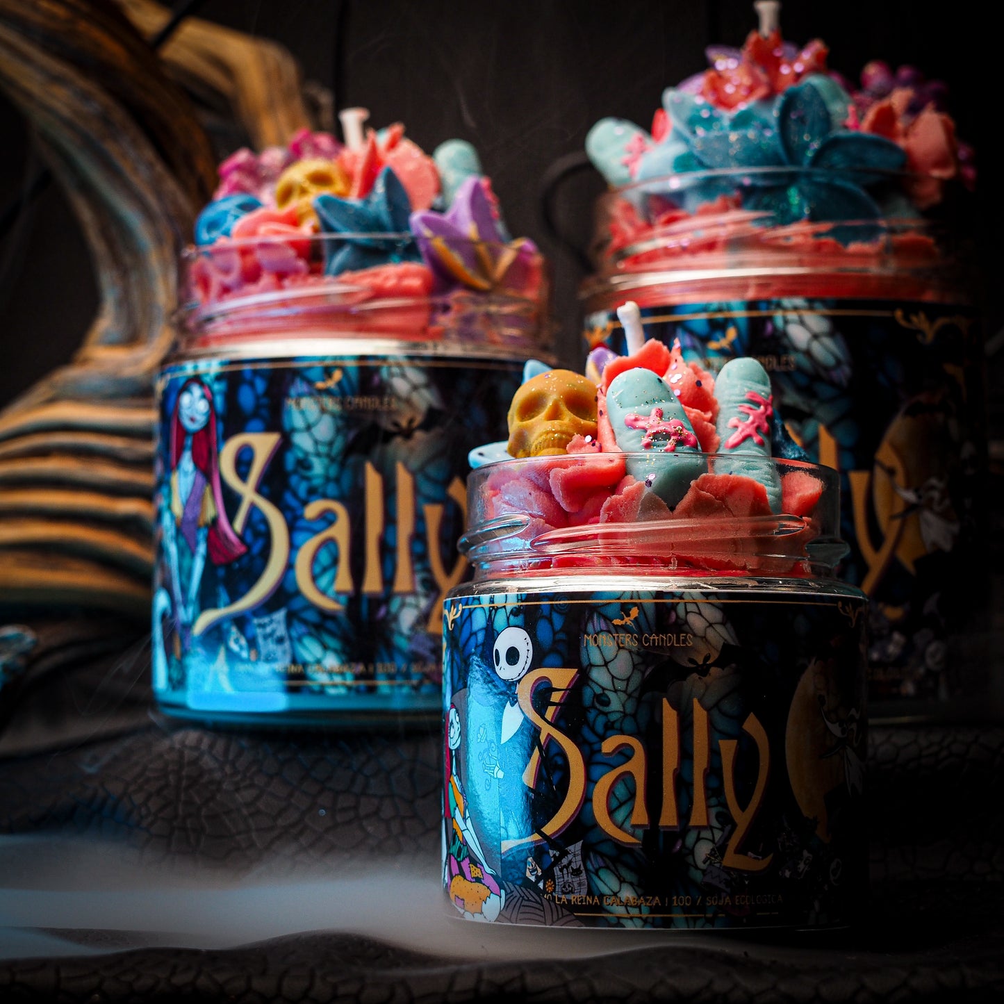 Vela “Sally” Pesadilla antes de Navidad | Monsters Candles ® - Velas Literarias